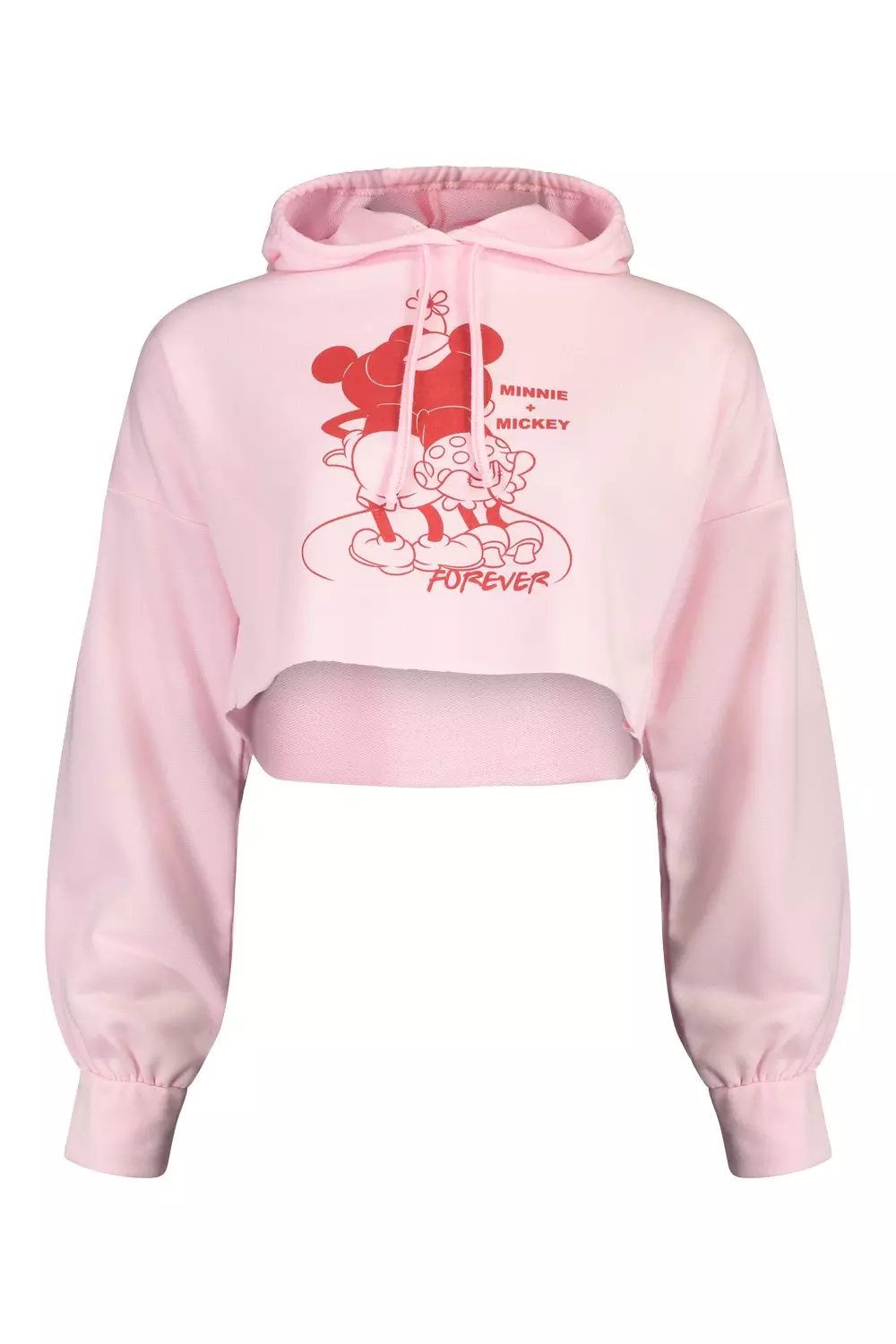 Minnie mouse cropped outlet hoodie